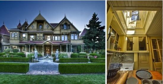 温彻斯特神秘屋内部图