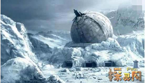 南极卫星拍到地下城市